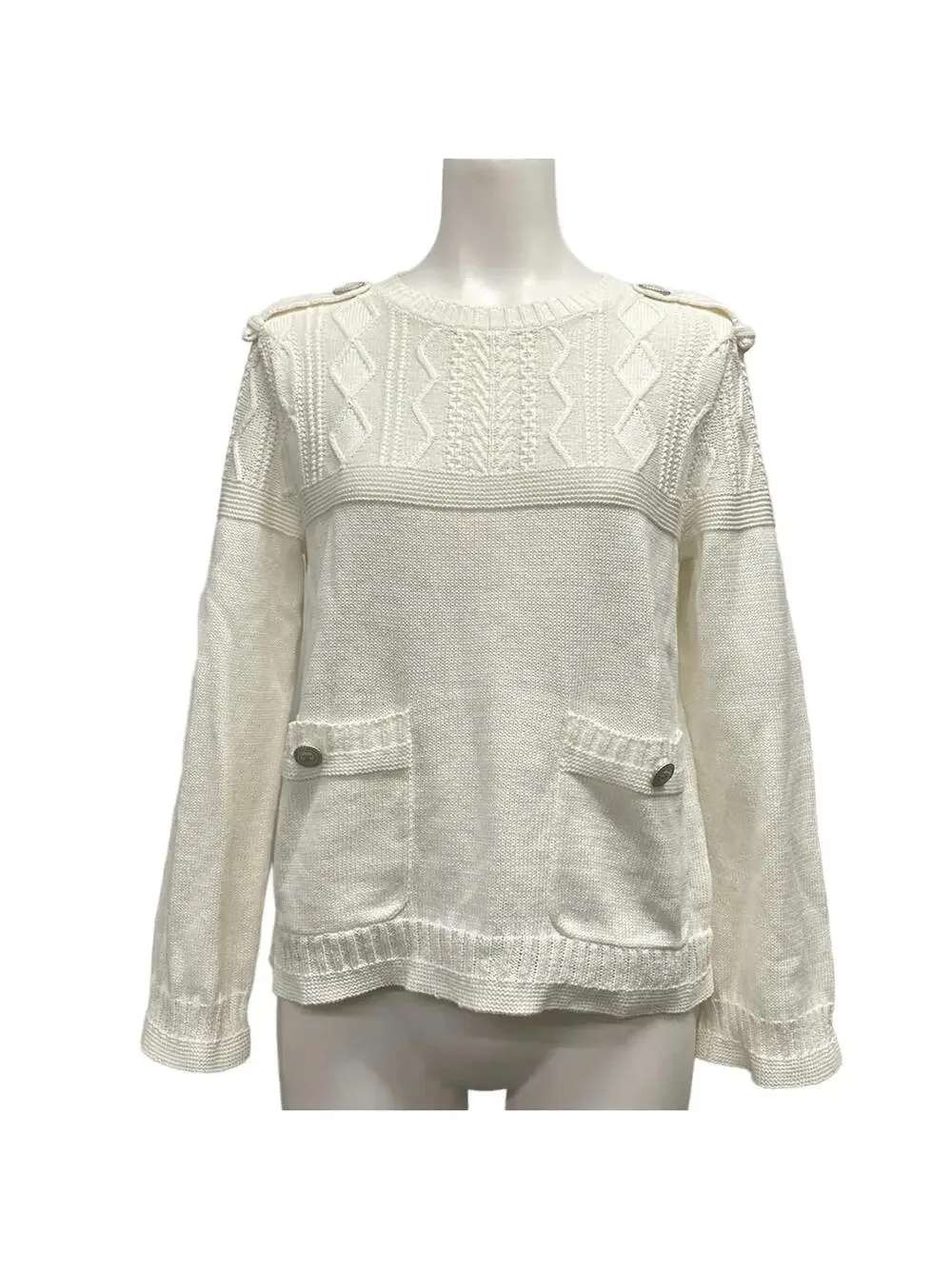 Chanel White [Outer Fabric] Cotton #300479C78B